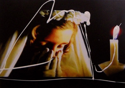 La sposa — Fabio Ramagnano, 2001–2018, Stampa e smalto su tela